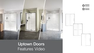 Uptown Family – Shower Door Features US [upl. by Petr220]