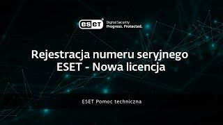 Rejestracja numeru seryjnego ESET  Nowa licencja  2014 [upl. by Croix]