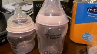 Tommee Tippee Bottles REVIEW [upl. by Ainattirb495]