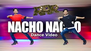 Nacho Nacho  Naatu Naatu  Dance Video RRR  Ajay Poptron  NTR Ram Charan [upl. by Orag523]