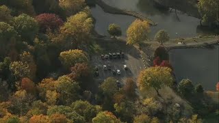 Suspected human skull found in wooded area in Bolingbrook police [upl. by Hutson199]