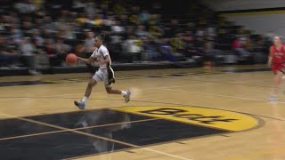 Bettendorf Bulldogs basketball chomps LinnMar Lions 7327 [upl. by Baker]