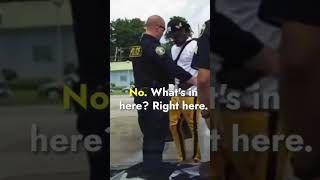 Offset Police Bodycam Footage Arrested for 3 Gns [upl. by Aleahc626]