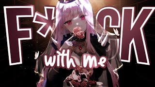 Nightcore  Fck With Me Lyrics  RIELL [upl. by Sandye]