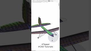 SAE Aero SolidWorks design tutorial teaser [upl. by Atimed]