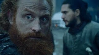 Tormund Beric and Edd arrive at Winterfell  GAME OF THRONES 8x02 HD Scene [upl. by Resor]