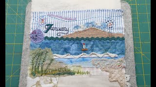 Susannas Stitcheries Calendar  Jan Pt 3 [upl. by Irrehc]