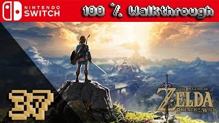 The Legend Of Zelda Breath Of The Wild  100 Walkthrough Part 37 100 Guide All Collectibles [upl. by Hairakcaz]