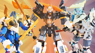 Ranking amp Rating Every LEGO Ninjago Titan Mech 2024 [upl. by Segalman]