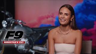 Jordana Brewster Interview for F9 The Fast Saga [upl. by Jarvey]