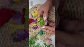 Llaveros a crochet paso a paso crochet shorts ganchillo handmade diy [upl. by Semreh]