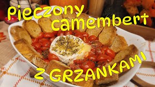 Pieczony camembert z grzankami [upl. by Neetsirhc]