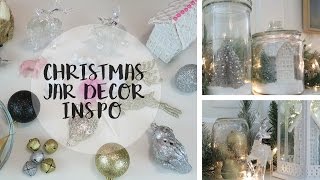 DIY Christmas Jar Decor Inspiration [upl. by Nnaes]