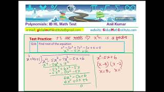 Complex Numbers and Polynomial Equations [upl. by Angele]