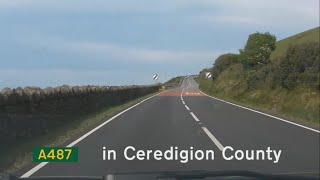 GB A487 Part 2 Aberaeron to Aberystwyth [upl. by Thielen]