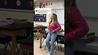 Hannah Montanabut as a teacher mileycyrus hannahmontana cover teacher [upl. by Atsedom]