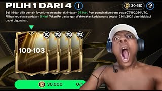 Gacha Paket Perpanjangan Waktu 100103 Dapat Pemain Icon Terbaik Fc Mobile [upl. by Ahsemac]