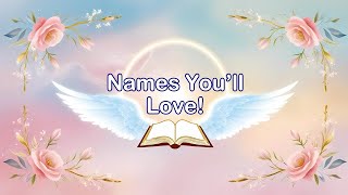 Unique Biblical Baby Girl Names You’ll Love in 2025 [upl. by Innep]