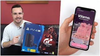 Technik mit der KlarnaApp auf Rechnung zahlen amp PlayStation 4 Pro Verlosung  SwagTab [upl. by Valdas84]