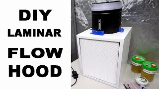 How to build a laminar flow hood using 14 inch mdf [upl. by Agnesse679]