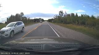 Highway 101  Heading West Timmins Ontario Canada [upl. by Nerual602]