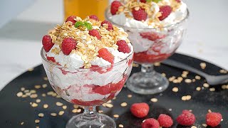 SCOTTISH Cranachan Traditional Dessert [upl. by Dorwin]