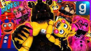 Gmod FNAF  Going On Random FNAF Saves Part 8 [upl. by Orvas]