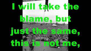 Pearl Jam  The End Lyrics [upl. by Hannon583]