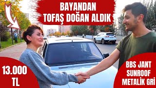 BAYANDAN 13000 TL TOFAŞ DOĞAN ALDIK [upl. by Alliehs]