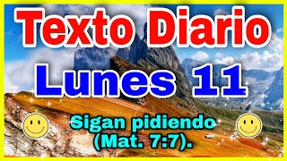 Texto diario lunes 11 de septiembre 2023 ✅ texto diario 🔴 TEXTO DIARIO de Hoy [upl. by Hsetirp]