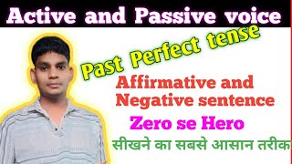 Past perfect tense Active and passive voice Active and passive voice Past perfect tense [upl. by Tahpos140]