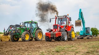 I Szentesi Traktoros fesztivál  MTZ 82 BiTurbo  John Deere  Erőhúzások [upl. by Kentiga192]