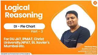 Data Interpretation  Episode 3 Pie Chart For UNDERGRAD ENTRANCES IPMAT DUJAT BBA BMS BCOM [upl. by Guerin]