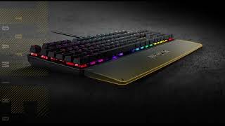 Asus Tuf K3 RGB Mechanical Gaming Keyboard with Individually Addressable LED amp Magnetic Wrist Rest [upl. by Arretahs]