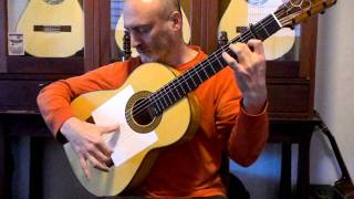 White Golpeador Flamenco Blanca Guitar for Sale [upl. by Singleton]