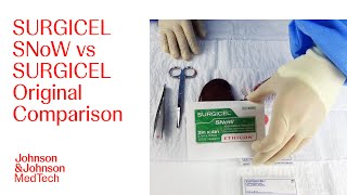 SURGICEL SNoW vs SURGICEL Original Hemostatic Efficacy Study  JampJ MedTech [upl. by Howarth763]