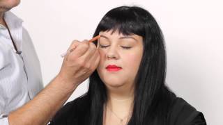 How to Arch High Round Eyebrows  Makeup Maven [upl. by Ahsinyt]