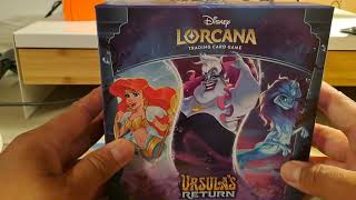 Disney Lorcana Ursulas Return Illumineers Trove Opening  Legendary  Enjoy [upl. by Ahsaet410]