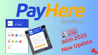 Payhere Sandbox Integration with 2023 Update  New Update  How to change our code with this Update [upl. by Adnawt157]