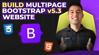 Complete Bootstrap v53 Tutorial in Hindi🔥Create Multipage Website using Bootstrap with Live Hosting [upl. by Jacinto]