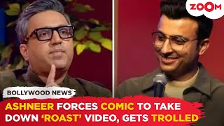 Ashneer Grover gets BRUTALLY trolled over Doglapan after he forces comic to drop roast video [upl. by Licht]