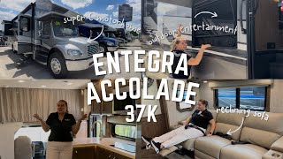 2024 ENTEGRA ACCOLADE 37K RV TOUR  Pataskala OH [upl. by Ornas]