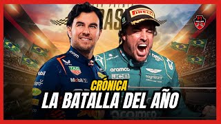 Checo Pérez vs Alonso Crónica de la mejor batalla del año [upl. by Antons874]