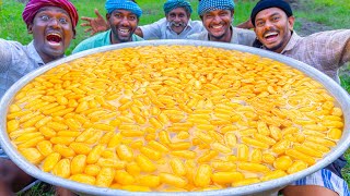 RASGULLA  1000 CHAM CHAM Rasgulla Recipe  Bengali Sweet Recipe Cooking In Village  Dessert Recipe [upl. by Hayne]