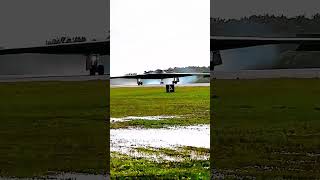 US B2 Spirit stealth aircraft landing [upl. by Breanne]