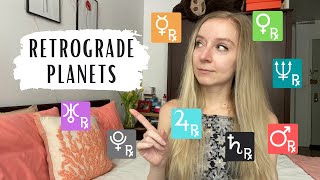 RETROGRADE PLANETS in a natal chart [upl. by Folberth]