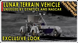 New Artemis Lunar Terrain Vehicle by Dynetics and NASCAR Exclusive Space Symposium Coverage [upl. by Esyak605]