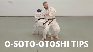 OSotoOtoshi Tips  Riki Judo Dojo [upl. by Volnay]