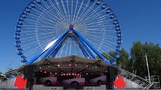 Walibi Holland 2015  Xpress Platform 13  Speed of Sound  El Condor  Goliath  Walibi Attracties [upl. by Rahsab]