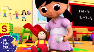 Miss Polly Had a Dolly  Nursery Rhymes for Babies by LittleBabyBum  ABCs and 123s [upl. by Jerroll]